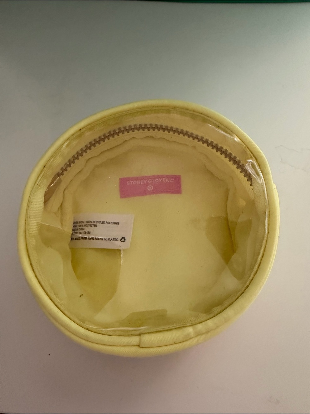 Stoney Clover Yellow Clear-Top Round Pouch x Target